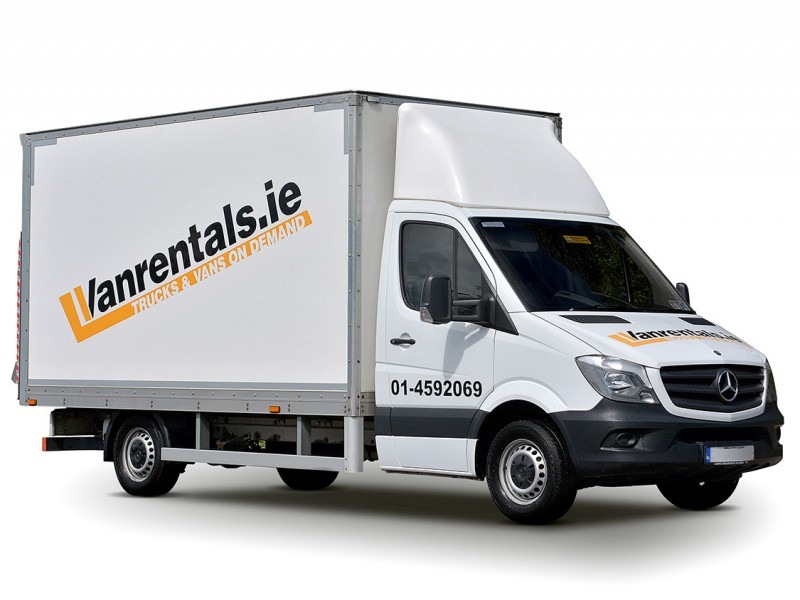 rental truck for house move Dublin
