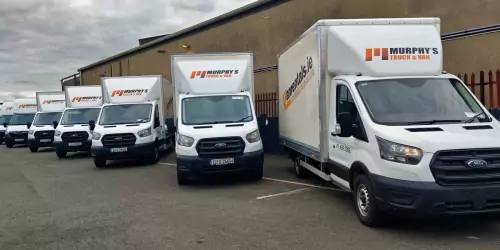 Updated Range of Box Trucks with Tail lifts in Dublin