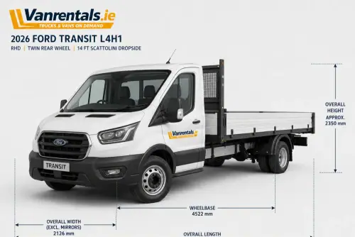 Drop-Side Hire Truck