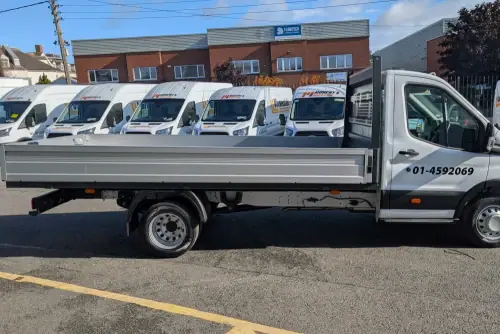 Drop-Side Hire Truck