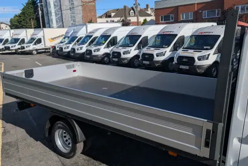 Drop-Side Hire Truck