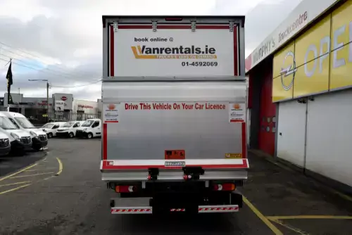 Hire Truck with 750kg Tail Lift